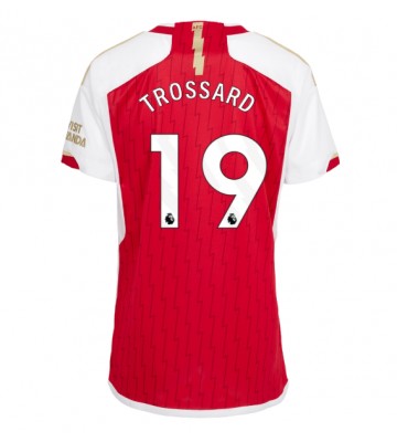 Arsenal Leandro Trossard #19 Primera Equipación Mujer 2023-24 Manga Corta